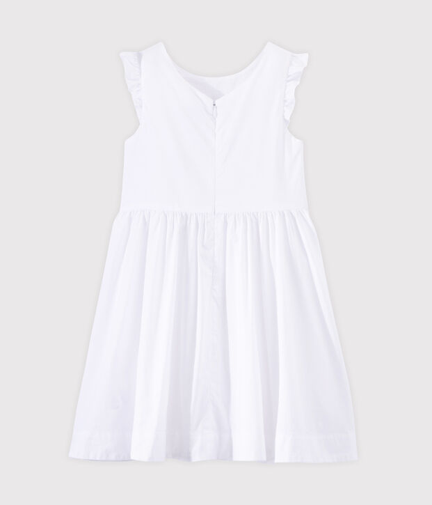 Girls' formal dress white