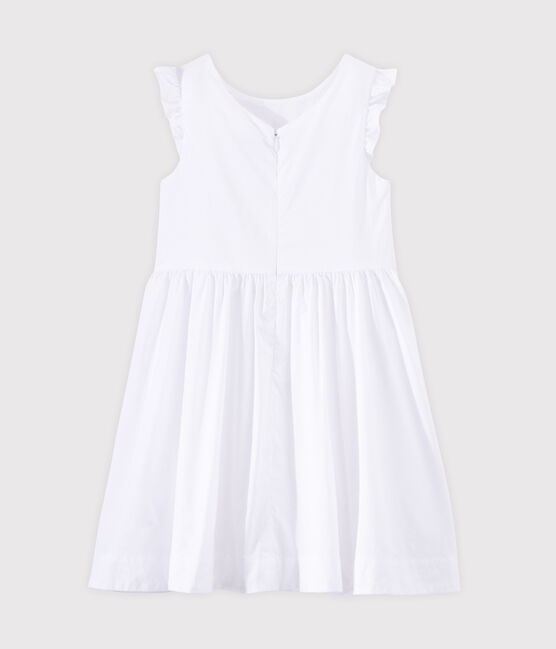 Girls' formal dress ECUME white