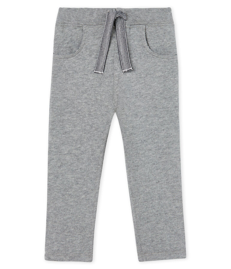 Baby Boys' Warm Fleece Trousers SUBWAY CHINE grey