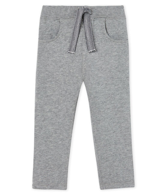 Baby Boys' Warm Fleece Trousers SUBWAY CHINE grey