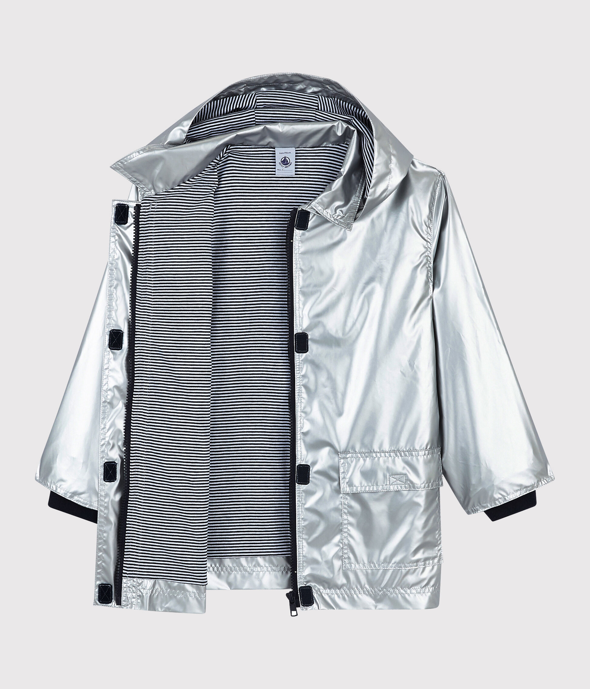 Girls silver hotsell raincoat