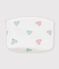 Pochette b&eacute;b&eacute; en coton imprim&eacute; c&oelig;urs white/multicolor