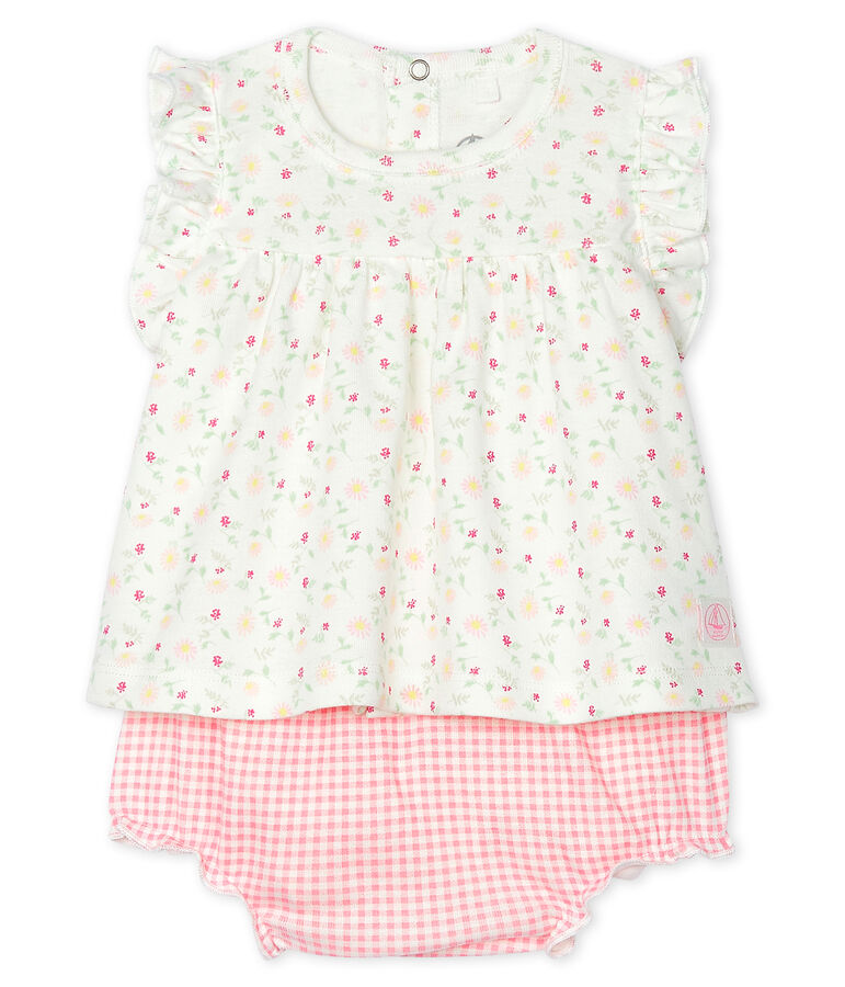 Baby Girls' Clothing - 2-Piece Set MARSHMALLOW white/MULTICO white