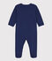 Blue Cotton Sleepsuit CHALOUPE blue