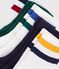 5 pairs of children's plain cotton socks multicolor