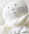 Elegant rabbit comforter MARSHMALLOW white