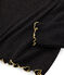 Women's Glittery Undershirt NOIR black/OR yellow