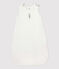 Babies' Velour Sleeping Bag MARSHMALLOW white