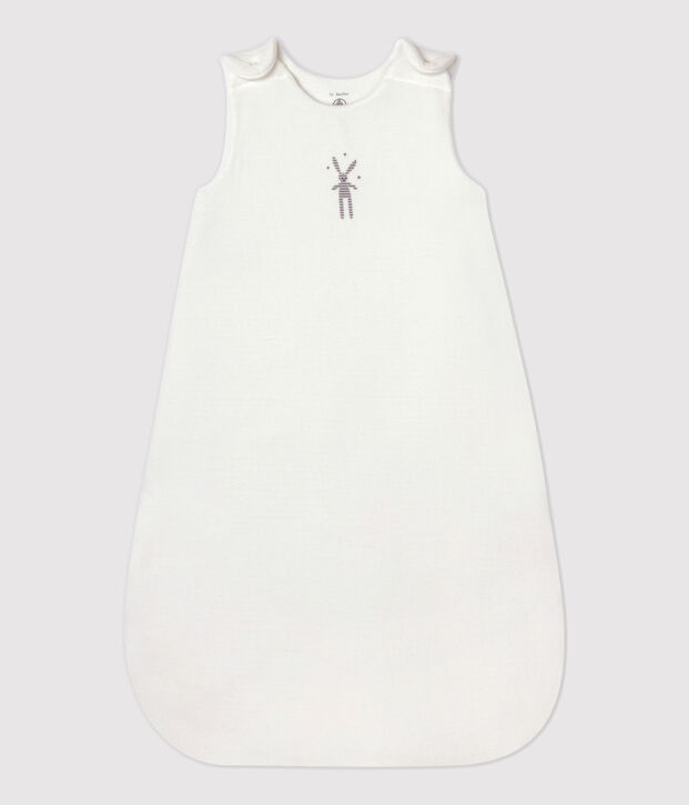 Babies' Velour Sleeping Bag white