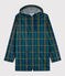 Unisex Raincoat LIMOGES blue/MULTICO white