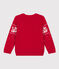 Boys' wool and cotton pullover CORRIDA /MULTICO