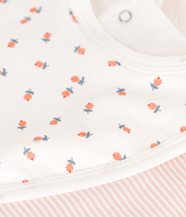 COTTON BABY BIBS - 2-PACK multicolor