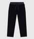 Unisex Straight-Fit Medium Velour Trousers