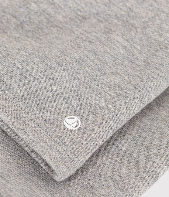 Babies' Fleece Cardigan CHATON CHINE grey