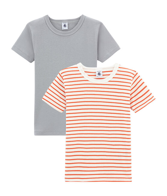 Little boy's short sleeved tee-shirtduo variante 1