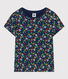 Girls' Lightweight Printed Jersey T-Shirt