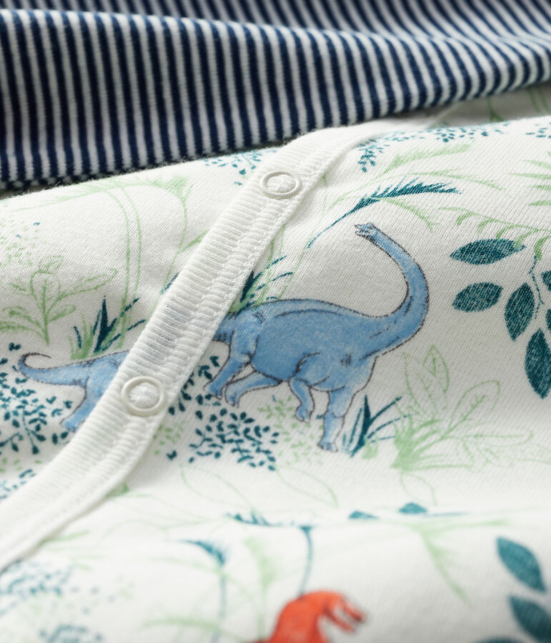 Baby Boys' Ribbed Playsuit - 2-Piece Set multicolor