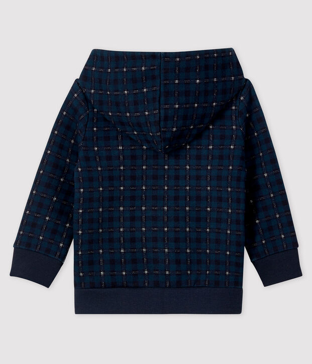 Baby boy's hooded sweatshirt blue/multicolor