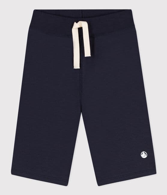 Boys' Cotton Bermuda Shorts SMOKING blue