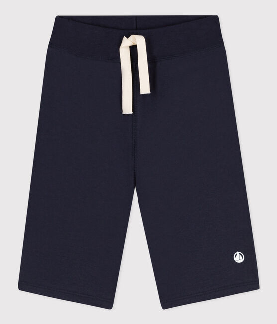 Boys' Cotton Bermuda Shorts SMOKING blue