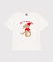 Little boys' short-sleeved fine jersey T-shirt MARSHMALLOW white