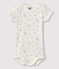 Baby Girls' Bird Print Bodysuit MARSHMALLOW white/MULTICO white