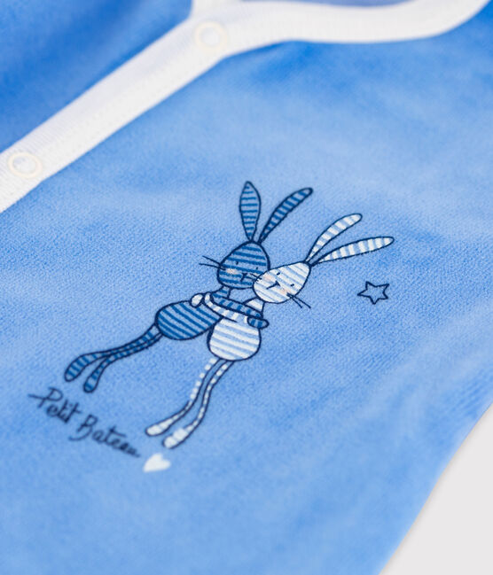 Baby Sleepsuit PORCELAINE blue