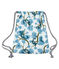 Snack bag in printed fabric MARSHMALLOW white/CROCODILE green