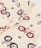 Unisex Bike Themed Cotton Pyjamas AVALANCHE white/MULTICO