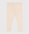 Babies' Cotton Leggings AVALANCHE Ecru