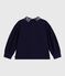 Children's plain cotton sweatshirt SOIR