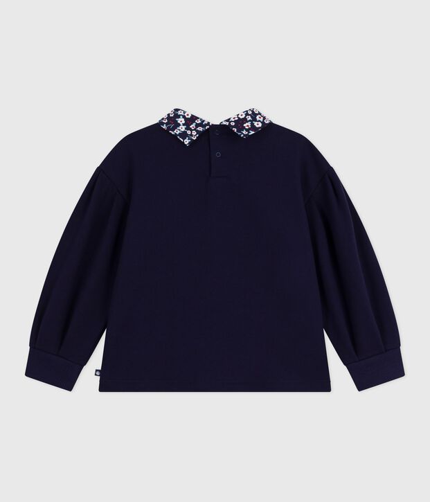 Children's plain cotton sweatshirt SOIR