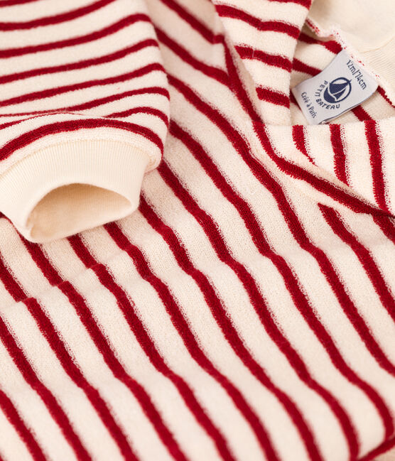 Babies' Terry Hoodie AVALANCHE white/STOP