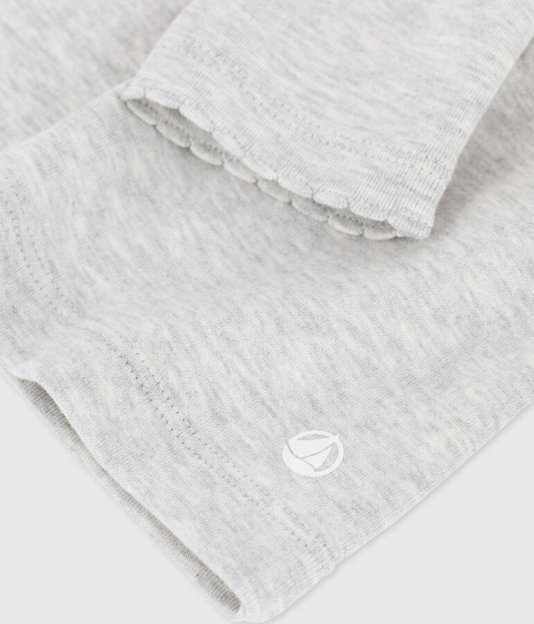 Children's Unisex Cotton Roll Neck grey