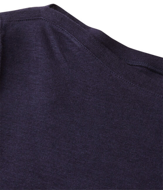 Women's linen dress SMOKING blue