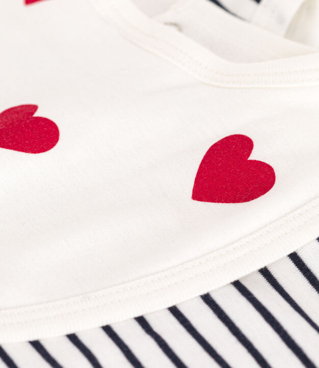 PACK OF 2 COTTON BABY BIBS multicolor