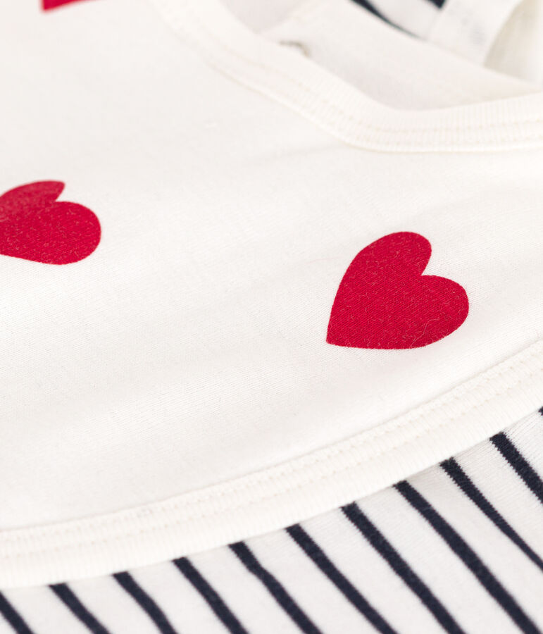 PACK OF 2 COTTON BABY BIBS multicolor