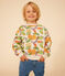 Children's Printed Fleece Sweatshirt AVALANCHE white/MULTICO