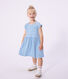Children's sleeveless stripy cotton dress