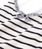 Women's sleeveless top MARSHMALLOW white/SMOKING blue