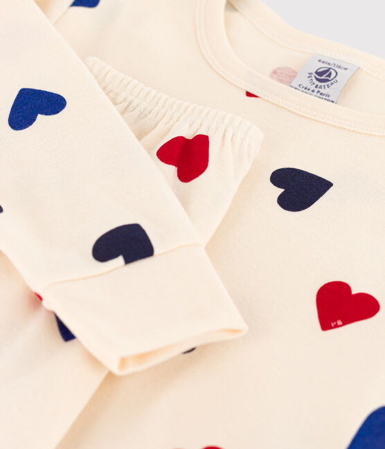 Children's Unisex Cotton Pyjamas AVALANCHE white/MULTICO