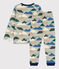 Boys' Tube Knit Pyjamas CAMPING /MULTICO