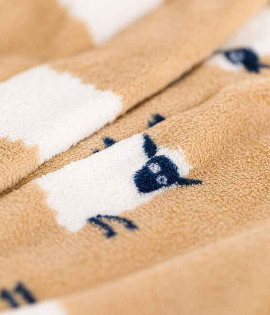 Children's Unisex Fleece Dressing Gown TRENCH /MULTICO