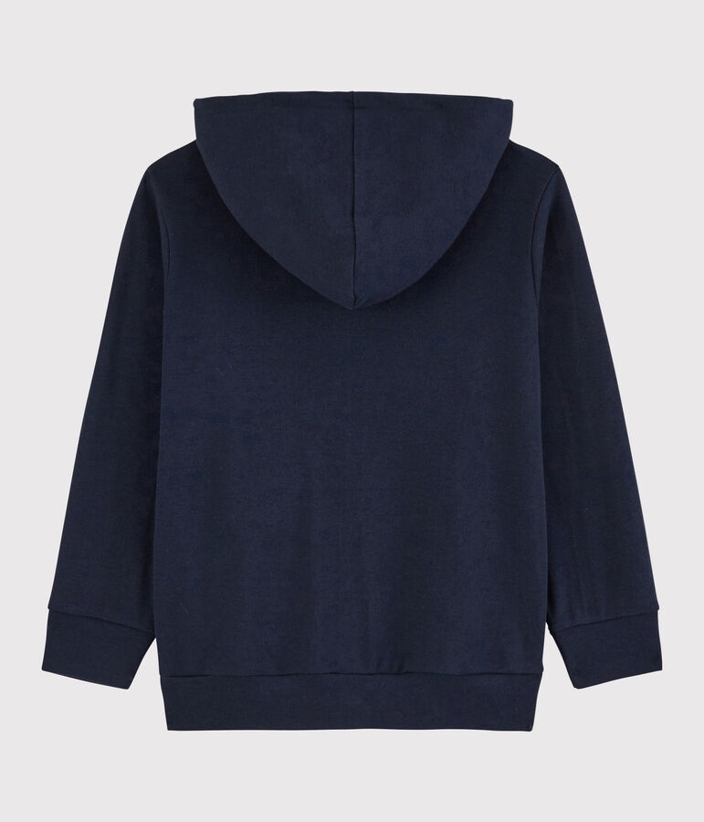 Boys' Cotton Zip-Up Hoody blue