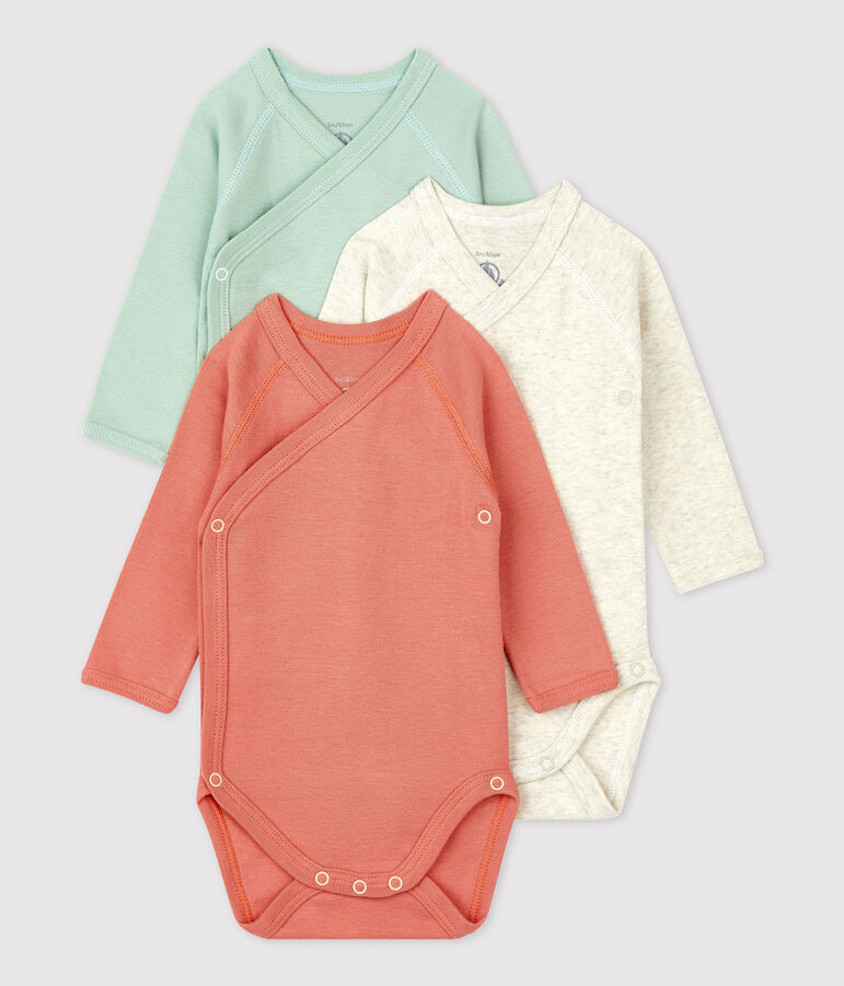 Babies' Organic Cotton Bodysuits - 3-Pack variante 1
