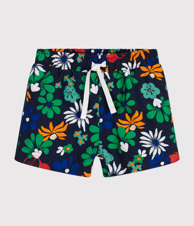 Babies' Swim Shorts blue/multicolor