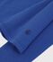Women's long-sleeved plain cotton T-shirt blue