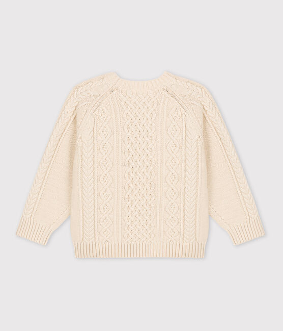 Unisex Children's Cotton Pullover AVALANCHE Ecru