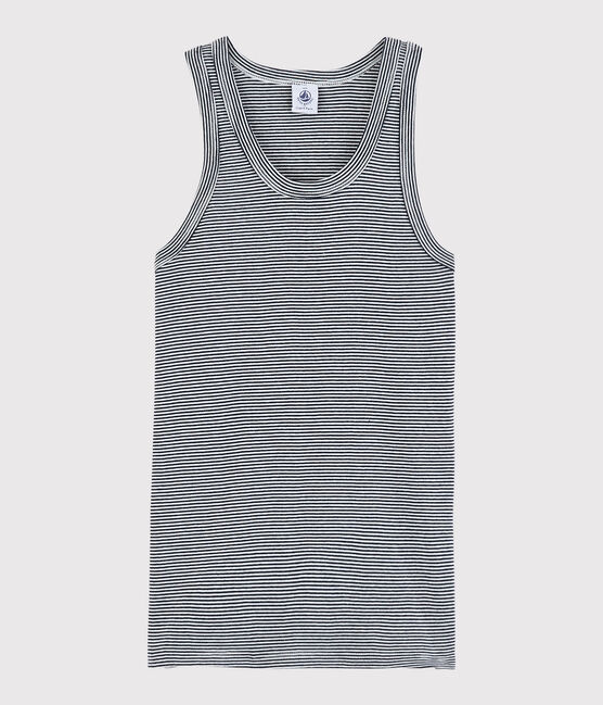 Women's Iconic Vest SMOKING blue/MARSHMALLOW white