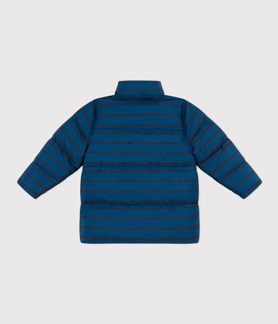 Boys' puffer jacket with fold-out hood INCOGNITO /SMOKING
